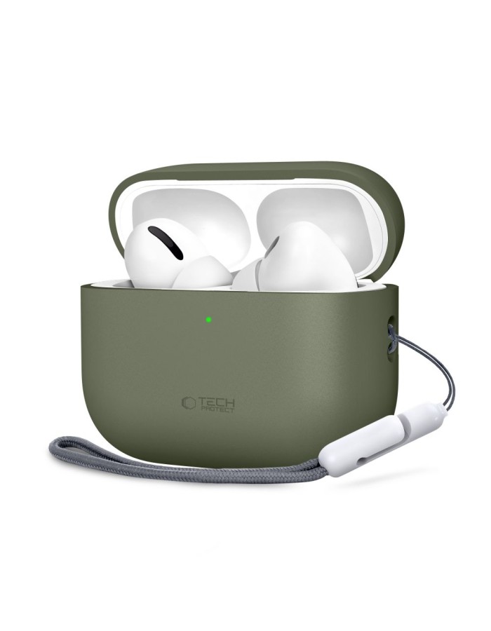 Tech-Protect Silicone Case for AirPods Pro 3 - Green