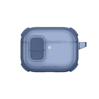 AmazingThing Titan Pro Mag Case Clear for AirPods Pro 3 - Blue AmazingThing Titan Pro Mag Case Clear for AirPods Pro 3 - Blue