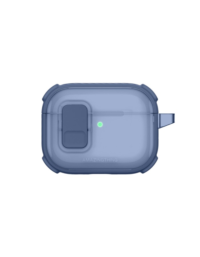 AmazingThing Titan Pro Mag Case Clear for AirPods Pro 3 - Blue AmazingThing Titan Pro Mag Case Clear for AirPods Pro 3 - Blue