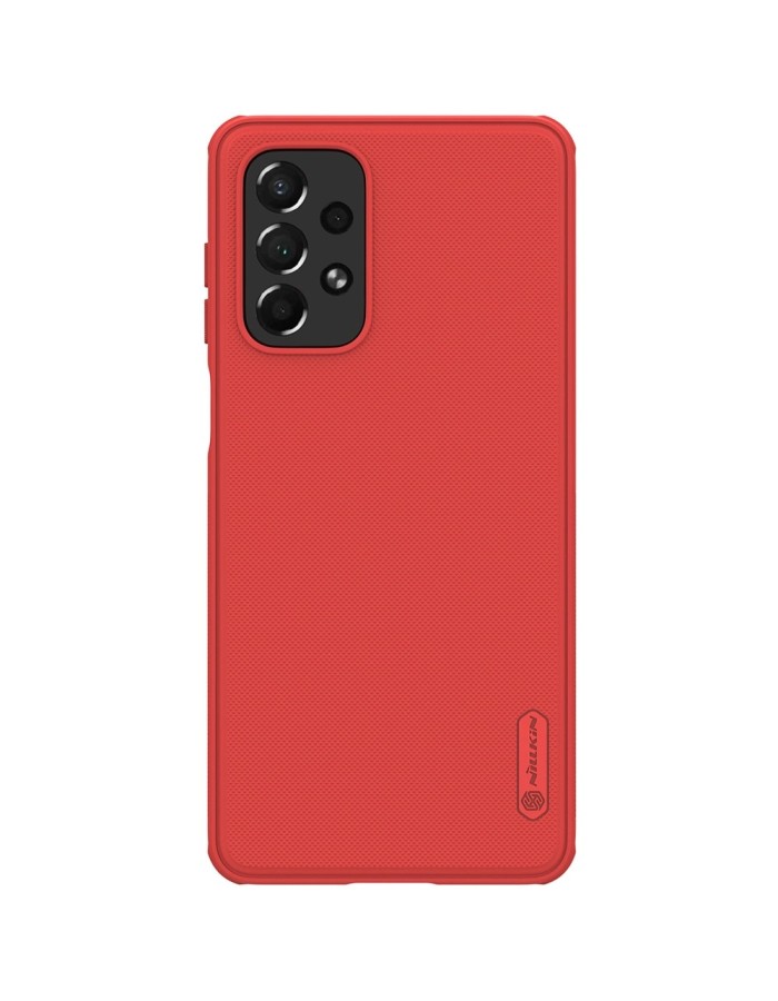 Nillkin Super Frosted Shield Pro durable case cover for Samsung Galaxy A73 red