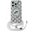 Karl Lagerfeld IML Crossbody Monogram Karl &amp;amp; Choupette Head MagSafe Case for iPhone 15 Pro - Transparent