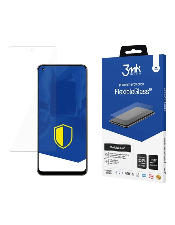 3mk FlexibleGlass™ hybrid glass on Realme 10 4G