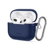 Tech-Protect Silicone Hook Case for Apple AirPods 3 - Blue Tech-Protect Silicone Hook Case for Apple AirPods 3 - Blue