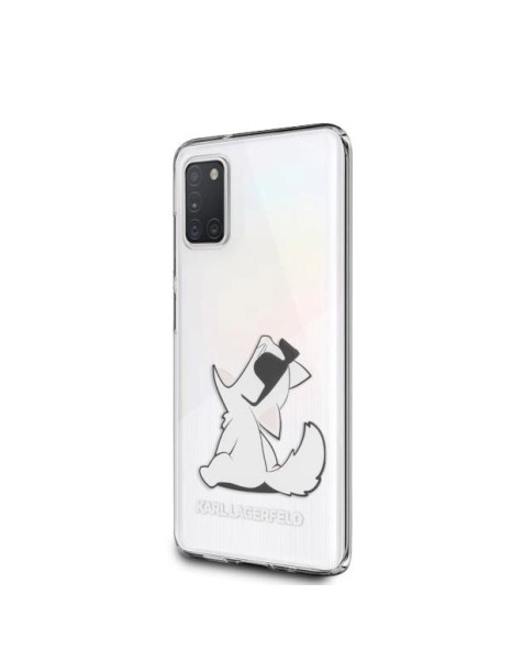 Karl Lagerfeld Choupette Fun Case for Samsung Galaxy A31 - Transparent