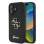 Guess Fixed Glitter Big 4G case for iPhone 16 Plus - black