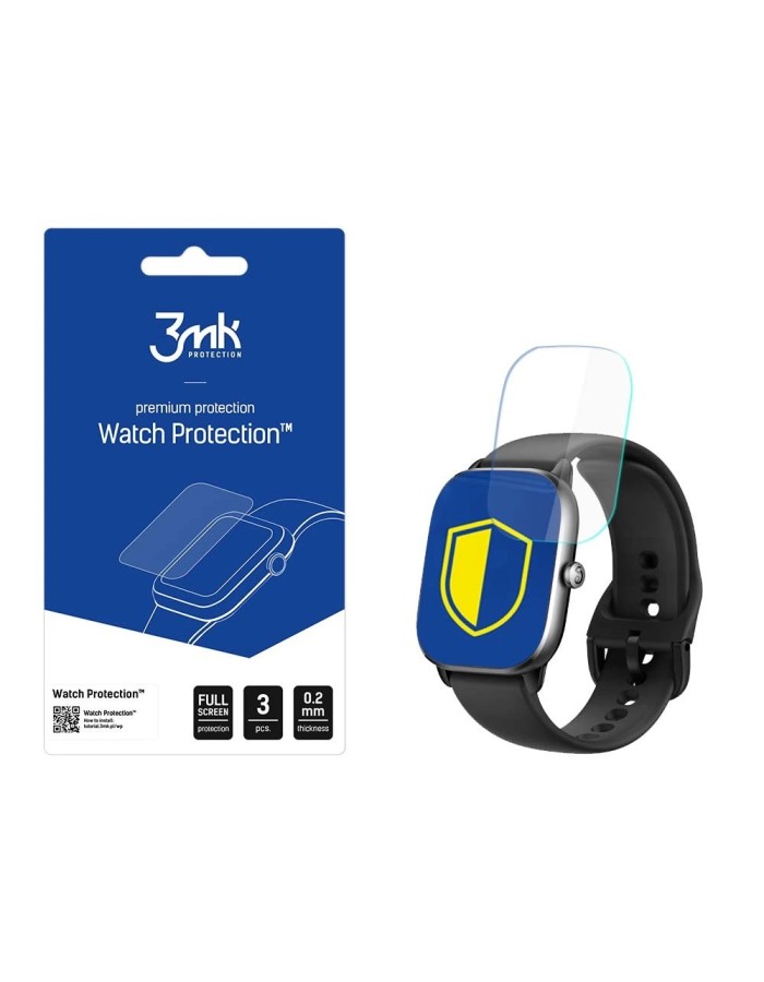 3mk Watch Protection™ v. ARC+ protective film for Amazfit GTS 4 Mini 3mk Watch Protection™ v. ARC+ protective film for Amazfit GTS 4 Mini