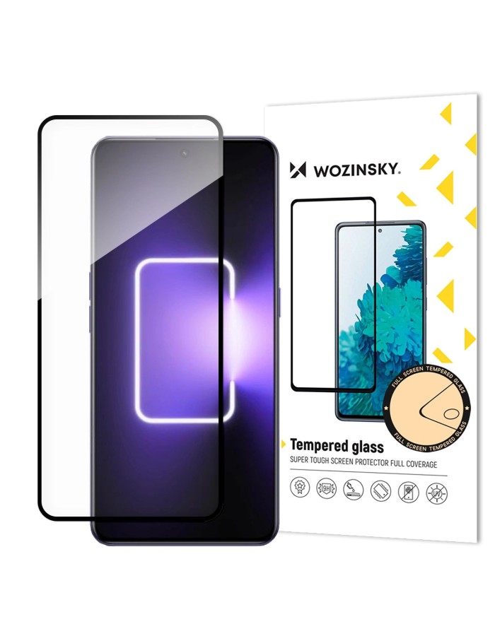 Wozinsky Full Glue Tempered Glass Tempered Glass For Realme GT Neo 5 / Realme GT3 9H Full Screen Cover With Black Frame Wozinsky Full Glue Tempered Glass Tempered Glass For Realme GT Neo 5 / Realme GT3 9H Full Screen Cover With Black Frame