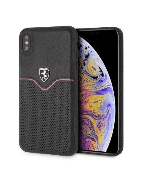 Ferrari Hardcase FEOVEHCI65BK iPhone Xs Max black/black Off Track Victory Ferrari Hardcase FEOVEHCI65BK iPhone Xs Max black/black Off Track Victory