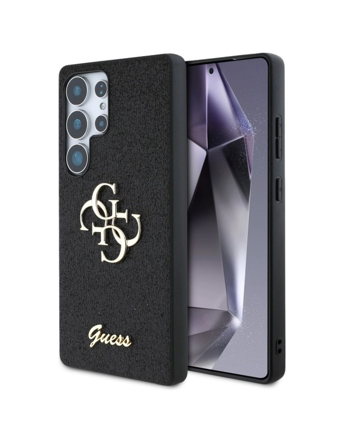 Guess Fixed Glitter Big 4G Metal Logo case for Samsung Galaxy S25 Ultra black Guess Fixed Glitter Big 4G Metal Logo case for Samsung Galaxy S25 Ultra black
