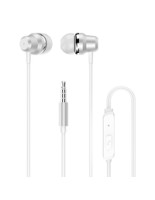 Dudao X10PRO wired headphones, mini jack 3.5mm, in-ear with remote control - white Dudao X10PRO wired headphones, mini jack 3.5mm, in-ear with remote control - white