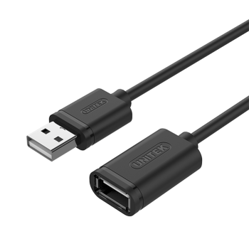 Unitek Y-C449GBK USB-A Male to USB-A Female Extension Cable 1.5m Unitek Y-C449GBK USB-A Male to USB-A Female Extension Cable 1.5m
