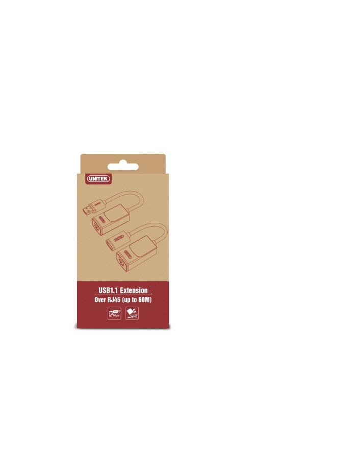 Unitek Y-UE01001 USB Extender over Ethernet 60m Unitek Y-UE01001 USB Extender over Ethernet 60m
