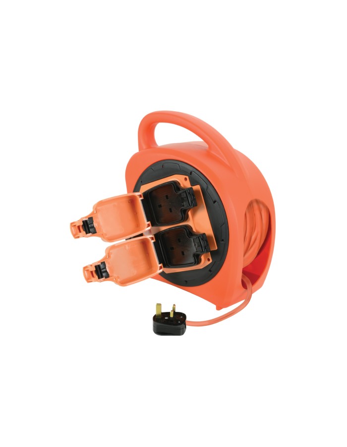 Mercury 2-Gang w/p Extension Reel 20.0m 429.880UK Mercury 2-Gang w/p Extension Reel 20.0m 429.880UK