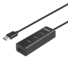 Unitek Y-3089 USB 3.0 Hub 4 ports with Micro USB Power Port Unitek Y-3089 USB 3.0 Hub 4 ports with Micro USB Power Port