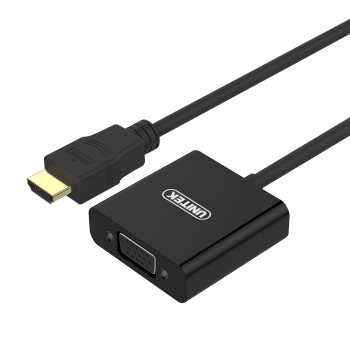 Unitek Y-6333 HDMI to VGA+Audio Converter with Power Port