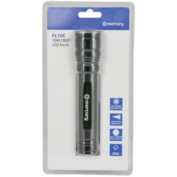 Mercury FL10C 10W CREE LED Torch 410.303UK