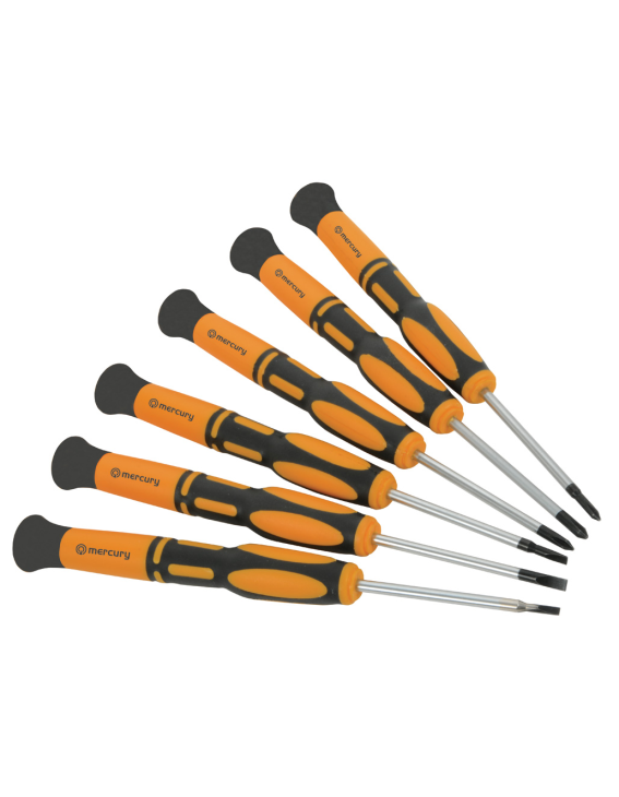 Mercury Precision Screwdriver Set - 6pcs 710.213UK