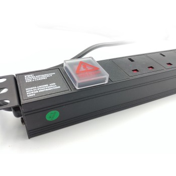 DigitMX NETPRO NP-CPDU4 1U 4-way PDU 13A wSwitch