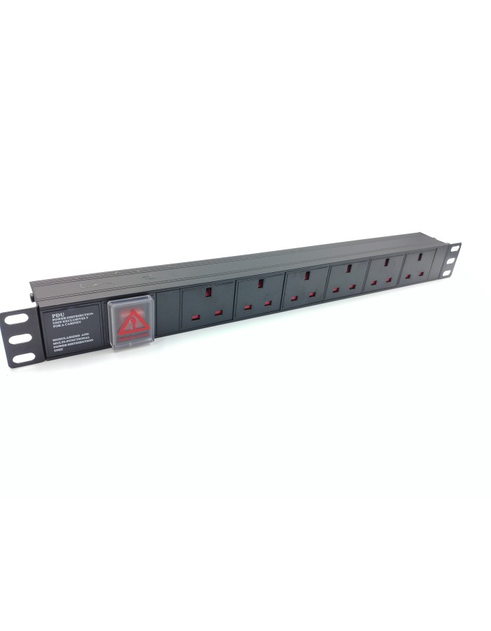 DigitMX NETPRO NP-CPDU6I 1U 6-way PDU 13A IEC plug