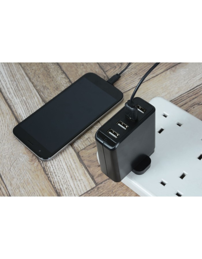 Mercury Quad USB Charger 4.8A 421.765UK