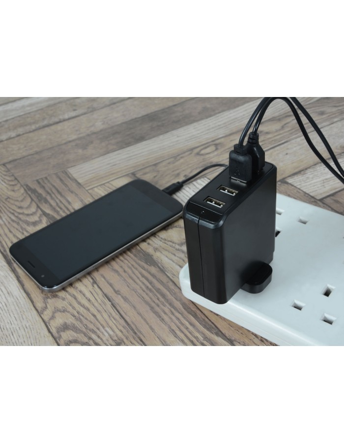 Mercury Quad USB Charger 4.8A 421.765UK