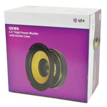 QTX 6.5" Woofer with Aramid Fibre Cone 902.4223UK