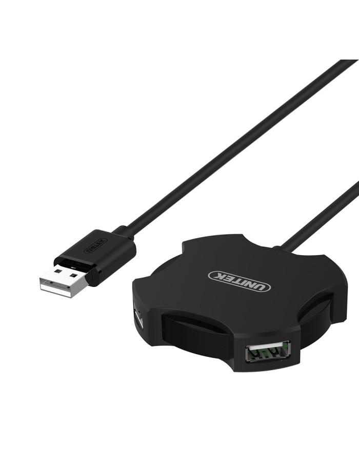 Unitek Y-2178 USB2.0 4-Port Hub with 30cm cable Unitek Y-2178 USB2.0 4-Port Hub with 30cm cable