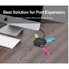 Unitek Y-2178 USB2.0 4-Port Hub with 30cm cable Unitek Y-2178 USB2.0 4-Port Hub with 30cm cable