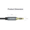 Unitek Y-C926ABK 3.5mm to 3.5mm Audio Cable 1.0m