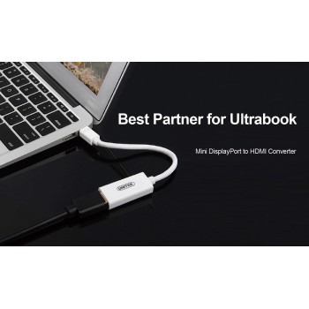 Unitek Y-6331 Mini DisplayPort to 4K HDMI Converter Unitek Y-6331 Mini DisplayPort to 4K HDMI Converter
