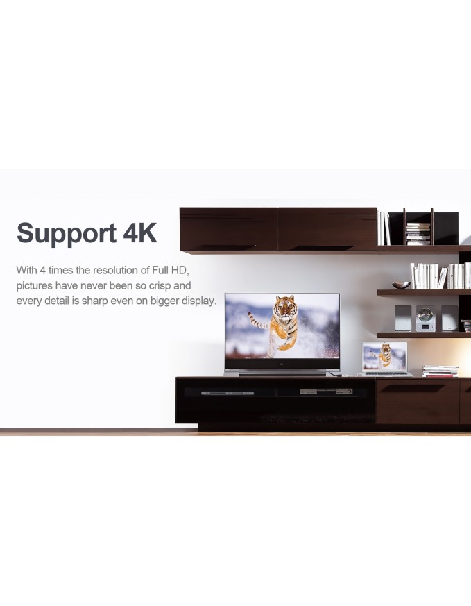 Unitek Y-6331 Mini DisplayPort to 4K HDMI Converter Unitek Y-6331 Mini DisplayPort to 4K HDMI Converter