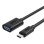 Unitek Y-C476BK USB3.1 USB-C Male to USB-A Female Extension Cable 20cm