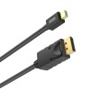 Unitek Y-C611BK Mini DisplayPort to DisplayPort 2m Unitek Y-C611BK Mini DisplayPort to DisplayPort 2m