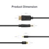 Unitek Y-C611BK Mini DisplayPort to DisplayPort 2m Unitek Y-C611BK Mini DisplayPort to DisplayPort 2m