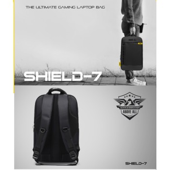 Armaggeddon SHIELD 7 Anti-Theft Gaming Bag Black