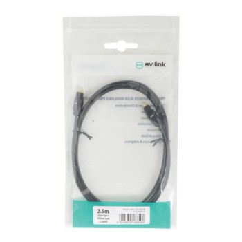 AV:Link Toslink Optical Lead 2.5m 112.202UK