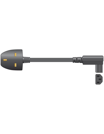 Mercury IEC RA Power Cable 1.0m Bag 114.021UK Mercury IEC RA Power Cable 1.0m Bag 114.021UK
