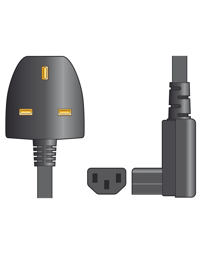Mercury IEC RA Power Cable 1.0m Bag 114.021UK Mercury IEC RA Power Cable 1.0m Bag 114.021UK