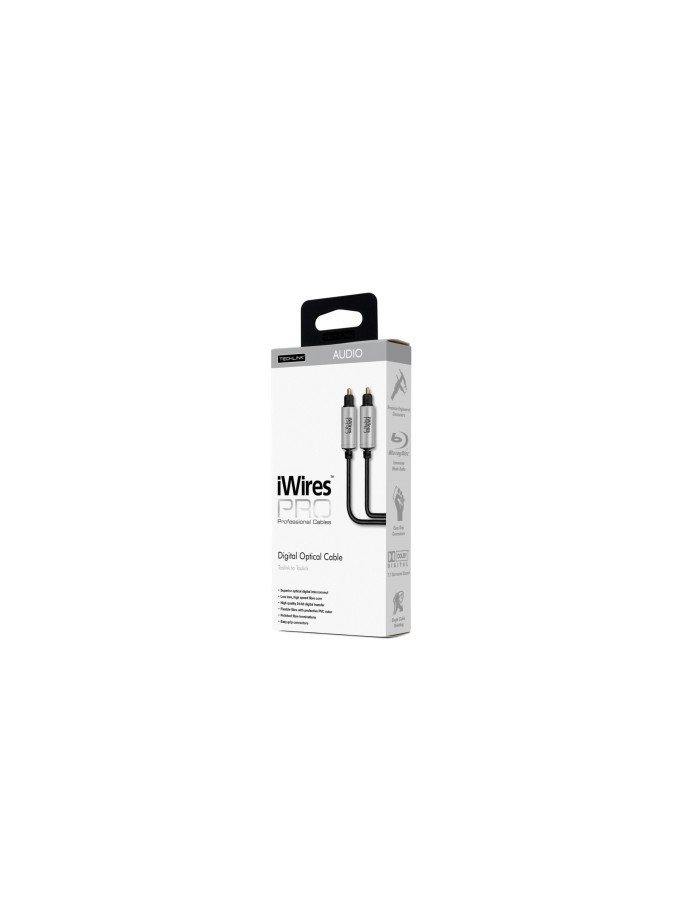 Techlink iWiresPRO Optical Cable 1.0m 711211 Techlink iWiresPRO Optical Cable 1.0m 711211