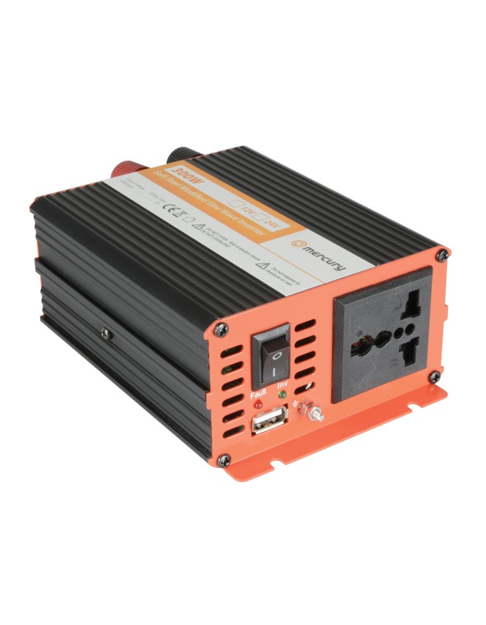Mercury IMS300-12 12VDC 300W Inverter + USB 652.002UK Mercury IMS300-12 12VDC 300W Inverter + USB 652.002UK