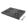 Lanberg 1U 230V Ventilation Panel LCD Display, 4 Fans & Thermostat Lanberg 1U 230V Ventilation Panel LCD Display, 4 Fans & Thermostat