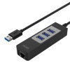 Unitek Y-3045C USB3.0 3-Port Hub w/ Gigabit LAN Unitek Y-3045C USB3.0 3-Port Hub w/ Gigabit LAN