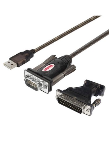 Unitek Y-105A USB to Serial Converter DB9F/DB25M Unitek Y-105A USB to Serial Converter DB9F/DB25M