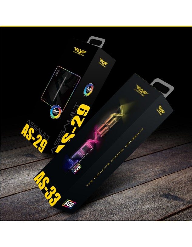 Armaggeddon AS-29R Pro Gaming RGB Mousepad