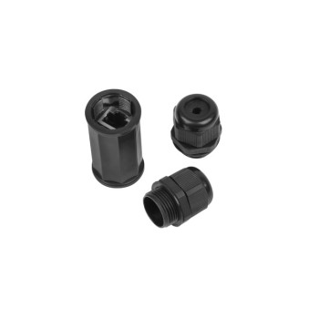 Lanberg Ethernet Coupler Shielded IP67 Waterproof