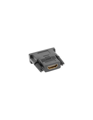 Lanberg AD-0010-BK HDMI(F) to DVI-D(M)(24+1) Dual Link Adapter Lanberg AD-0010-BK HDMI(F) to DVI-D(M)(24+1) Dual Link Adapter