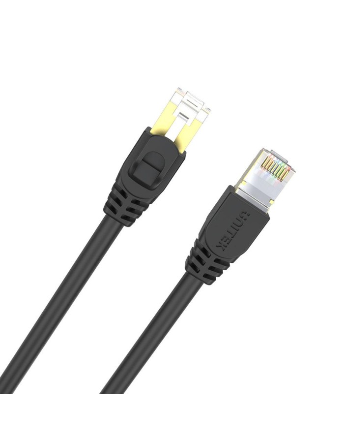 Unitek C1811EBK CAT7 SSTP Pure Copper Ethernet Cable 3.0m Black Unitek C1811EBK CAT7 SSTP Pure Copper Ethernet Cable 3.0m Black