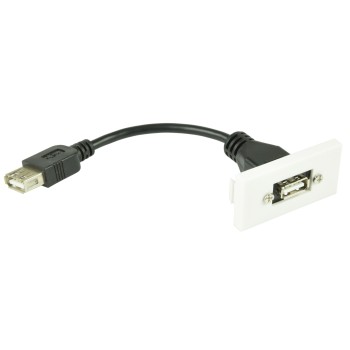 AV:Link Wall Plate Module USB 2.0 122.530UK AV:Link Wall Plate Module USB 2.0 122.530UK