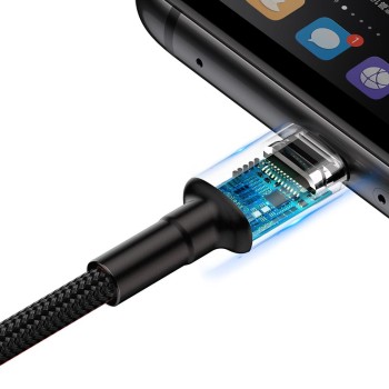 Baseus Cafule HW Type-C Cable 5A 1m Grey-Black Baseus Cafule HW Type-C Cable 5A 1m Grey-Black