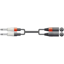 Chord Classic 2XLRM-2x6.3MM 6.0m 190.036UK
